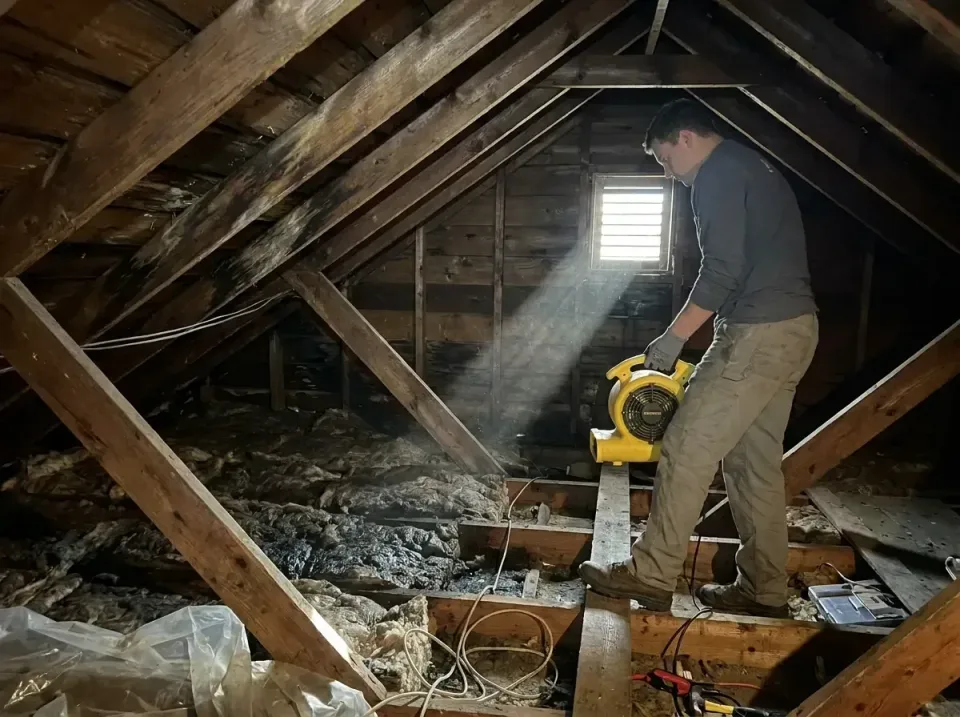 attic-water-damage-drying-proc-007 — frequently asked questions, Emergency Water Extraction & 24/7 Flood Response in Saukvil…